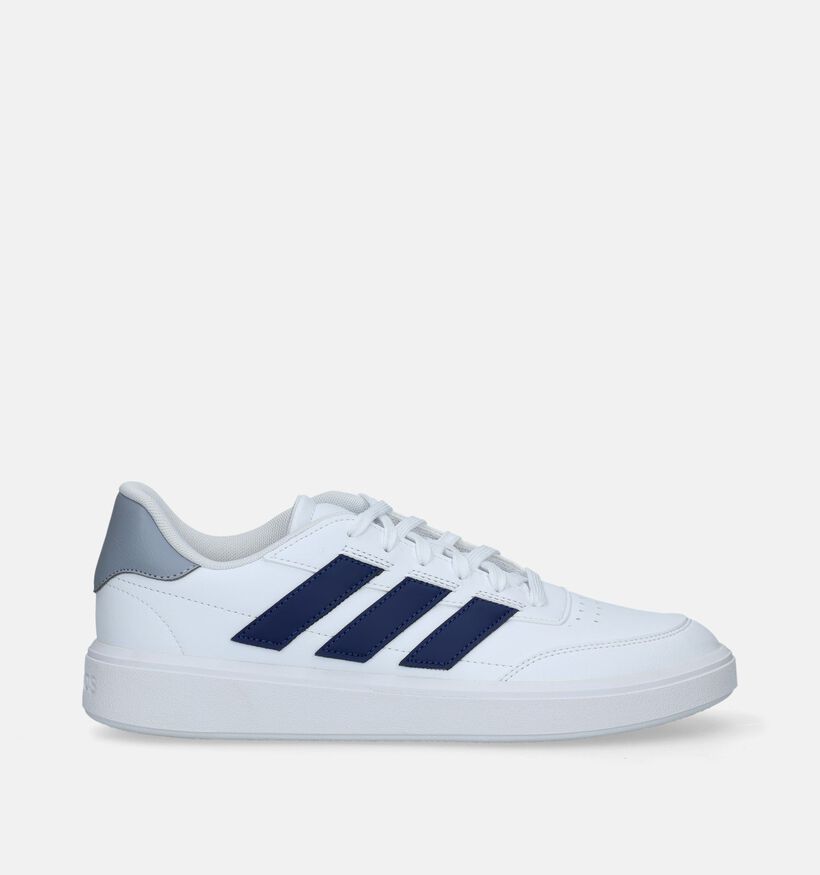 adidas Courtblock Baskets en Blanc pour hommes (341483)