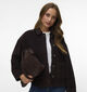 Vero Moda Jamie Manteaux courts en Brun fonc&eacute; pour femmes (377599)