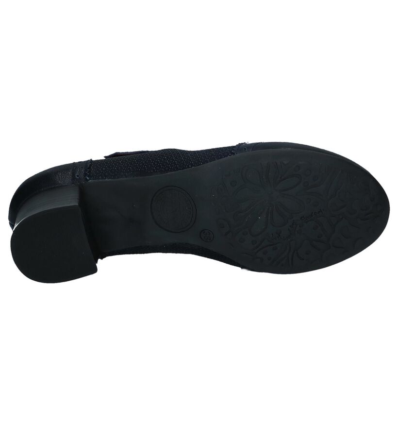 Brako Anatomics Donker Blauwe Pumps Comfort in leer (232686)