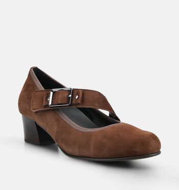 Gabor Escarpins Marron
