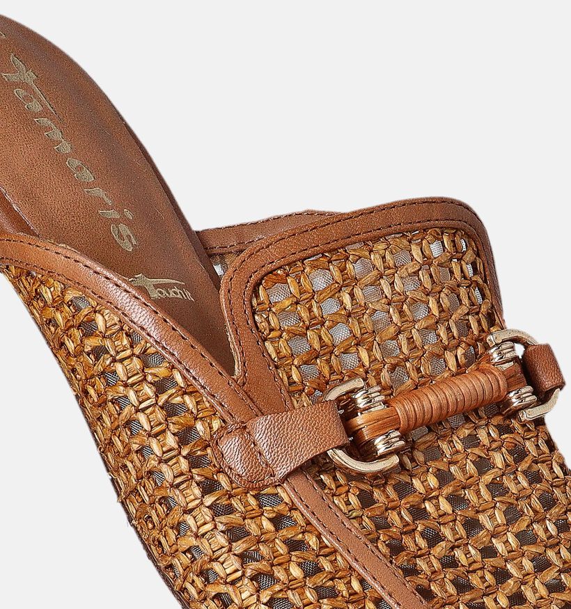 Tamaris Cognac Platte Muiltjes voor dames (356922)
