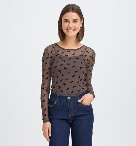 Fransa T-shirts Bruin