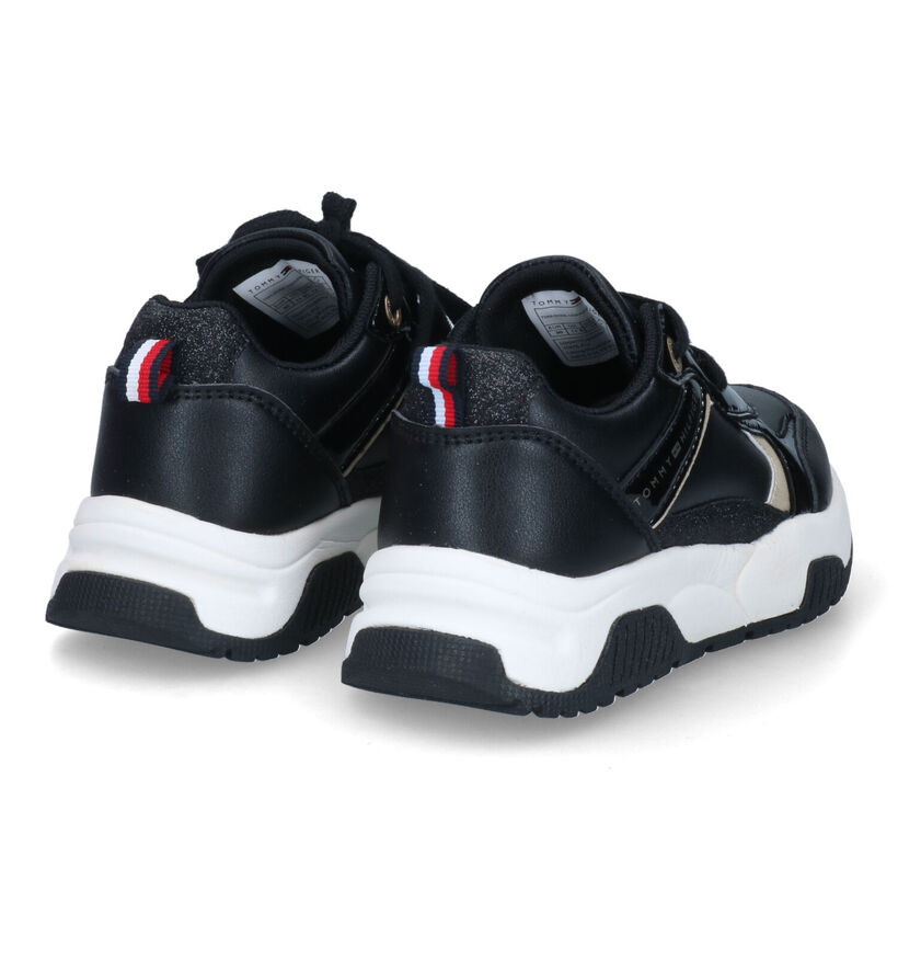 Tommy Hilfiger Zwarte Sneakers voor meisjes (314487)