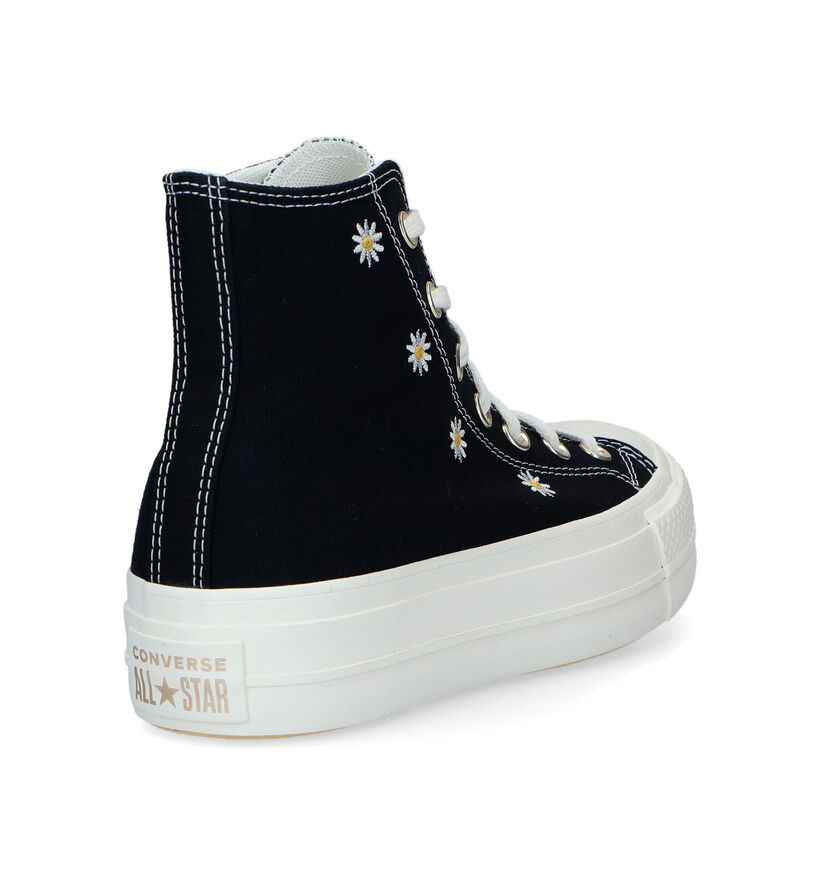 Converse Chuck Taylor All Star Lift Baskets en Noir pour femmes (325490)