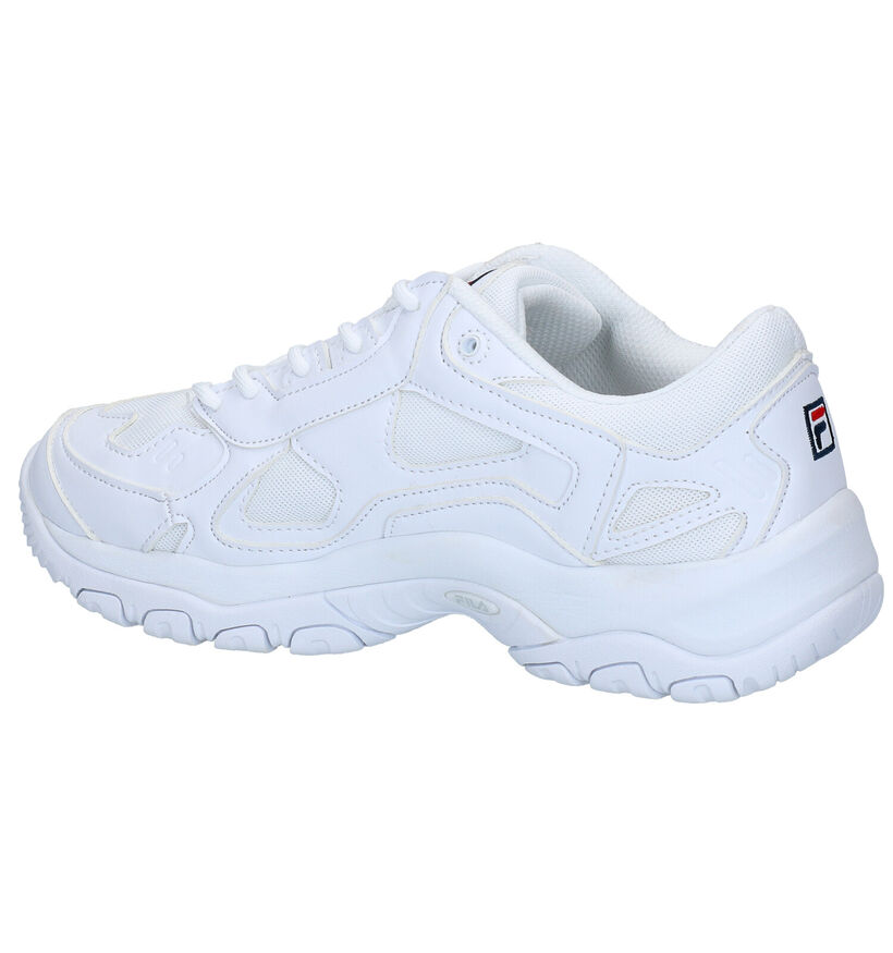 Fila Select Low Witte Sneakers in kunstleer (275055)