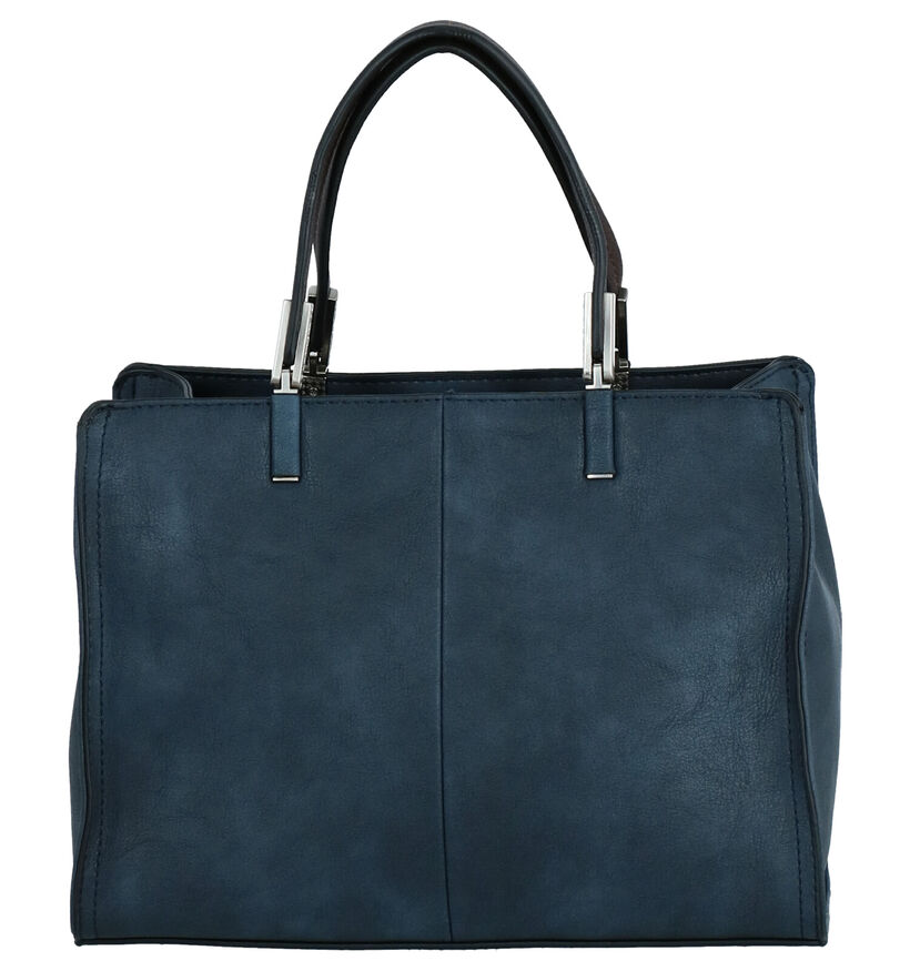 Abbacino Langarita Sac à Main en Bleu en simili cuir (262532)