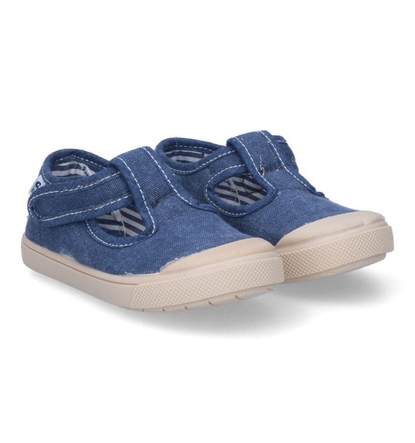 Ani Pepito Chaussures à velcro en Bleu pour garçons (312290)