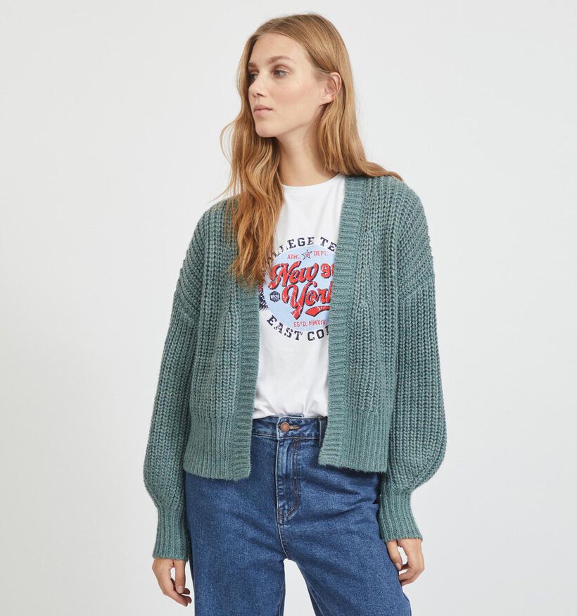 Vila Maya Groene Cardigan (304606)