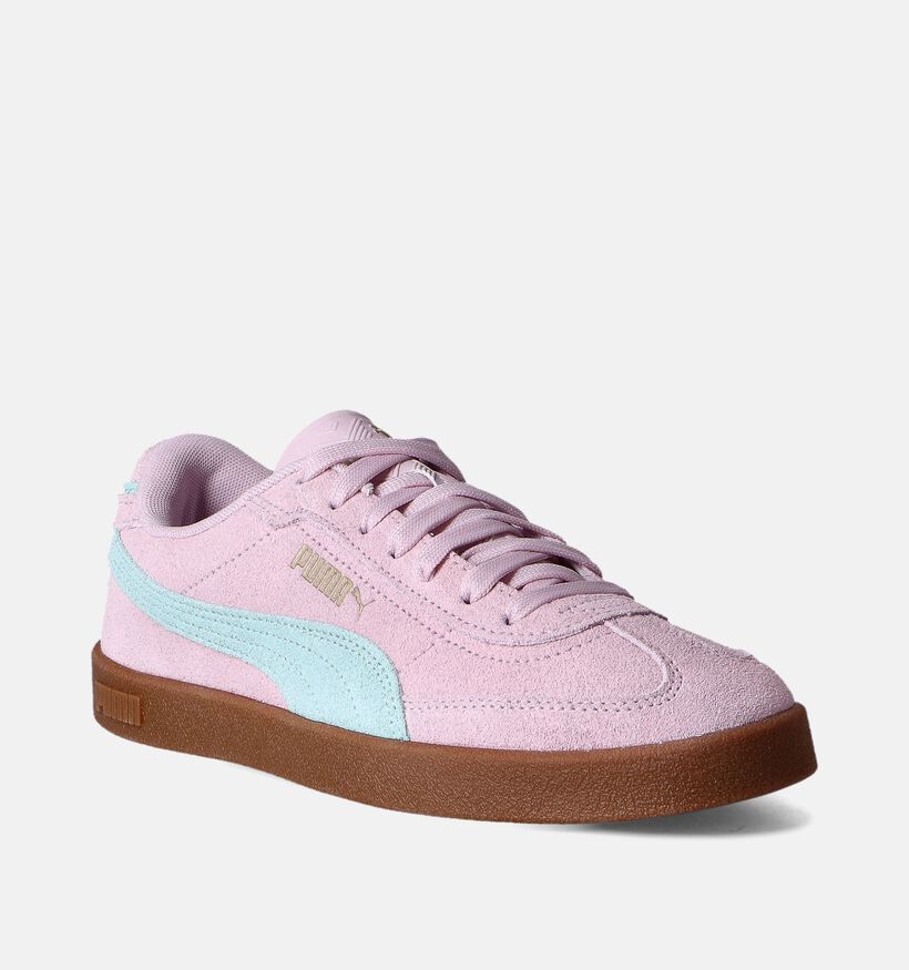 Puma Club II Era Suede Roze Sneakers voor dames (350419) - geschikt voor steunzolen