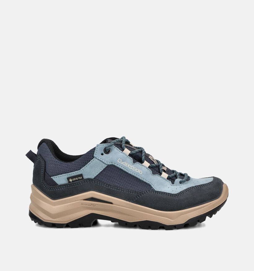 Lowa Ventierra Chaussures de randonn&eacute;e en Bleu pour femmes (374311) - pour semelles orthop&eacute;diques
