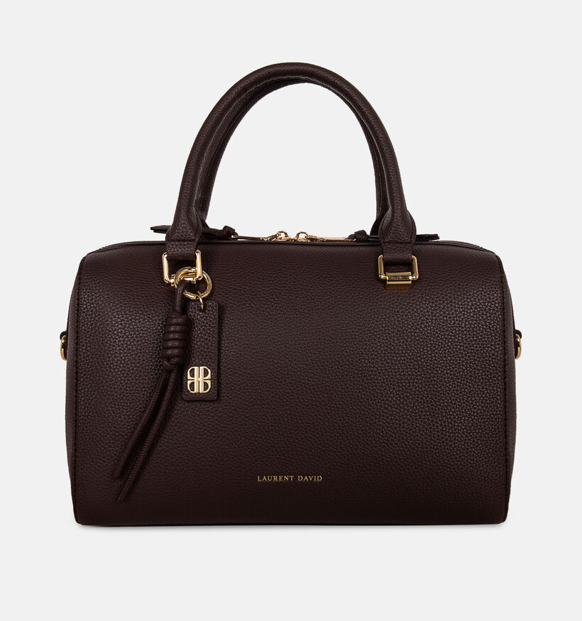 Laurent David Donkerbruine Handtas voor dames (381545)