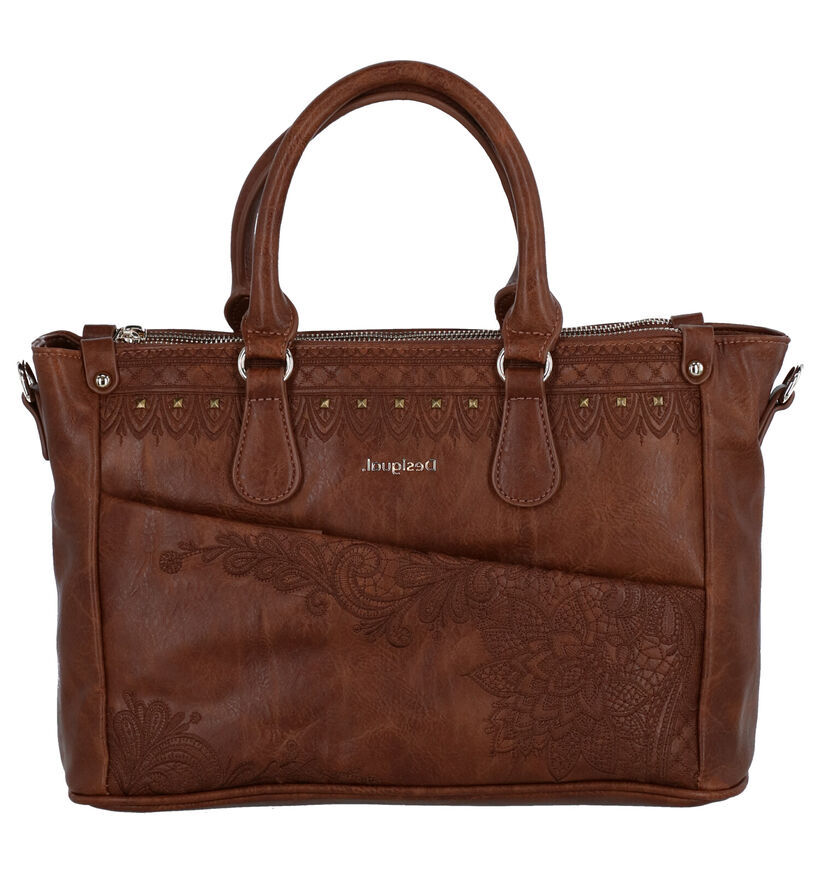 Desigual Cognac Handtas in kunstleer (279948)