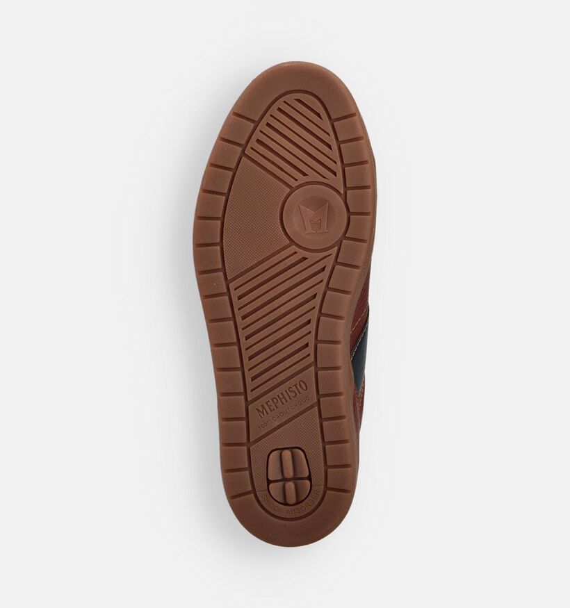 Mephisto Henrik Oregon Chaussures plates en Marron pour hommes (362716) - pour semelles orthopédiques
