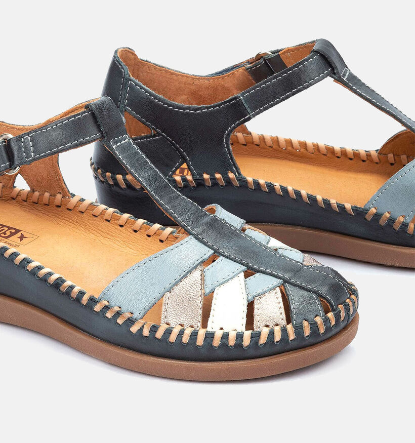 Pikolinos Cadaques Donkerblauwe Sandalen voor dames (370548)