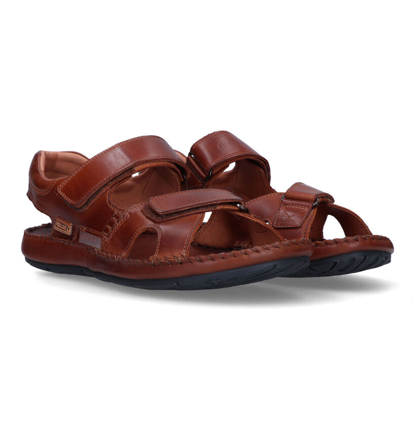 Pikolinos Tarifa Sandales en Cognac pour hommes (339802)