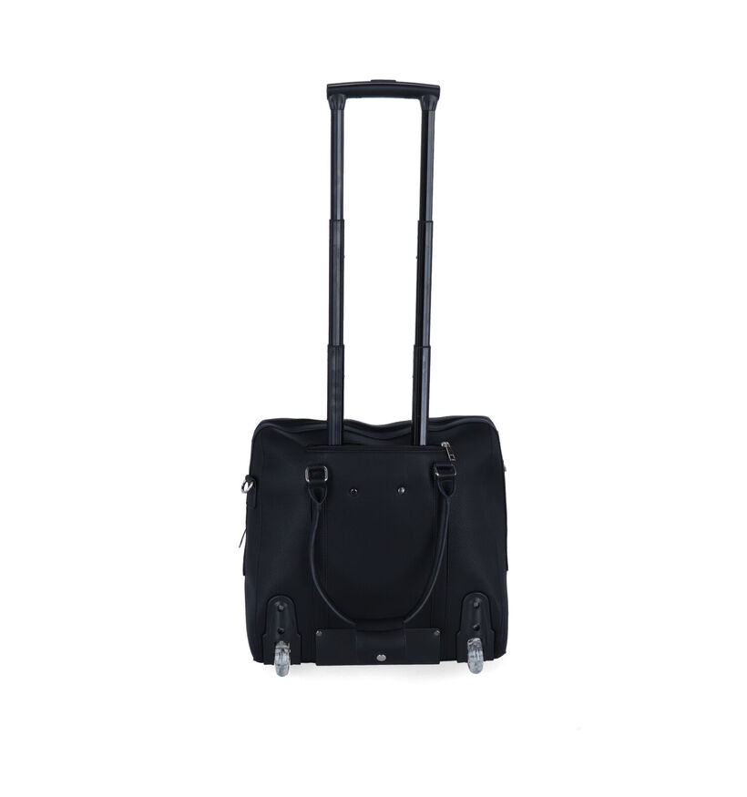 Olivia Lauren Galaxy Sac à roulettes en Noir en simili cuir (322440)