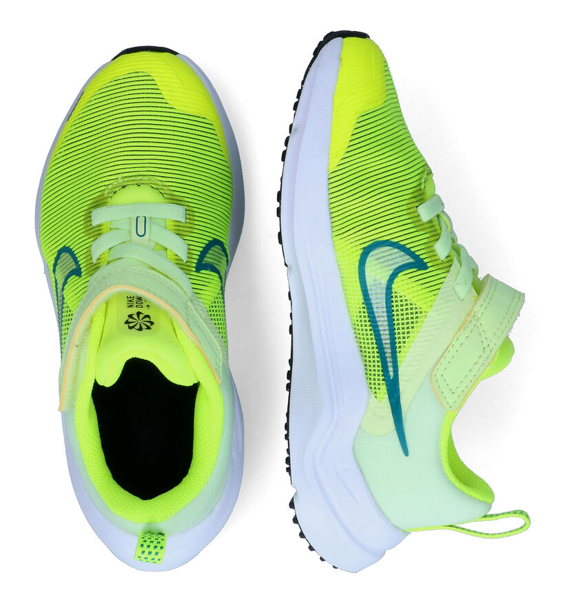 Nike Downshifter 12 PS Gele Sneakers voor meisjes, jongens (316303)