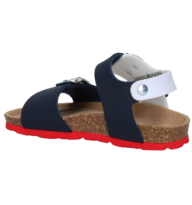 Tommy Hilfiger Blauwe Sandalen in kunstleer (285674)