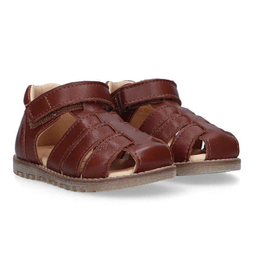 Milo & Mila Buzz Cognac Sandalen voor jongens (322899)