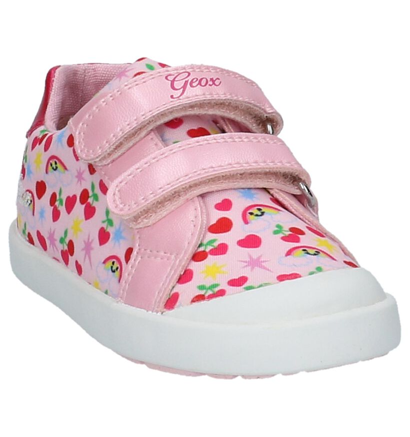 Geox Chaussures pour bébé  en Rose en textile (210514)