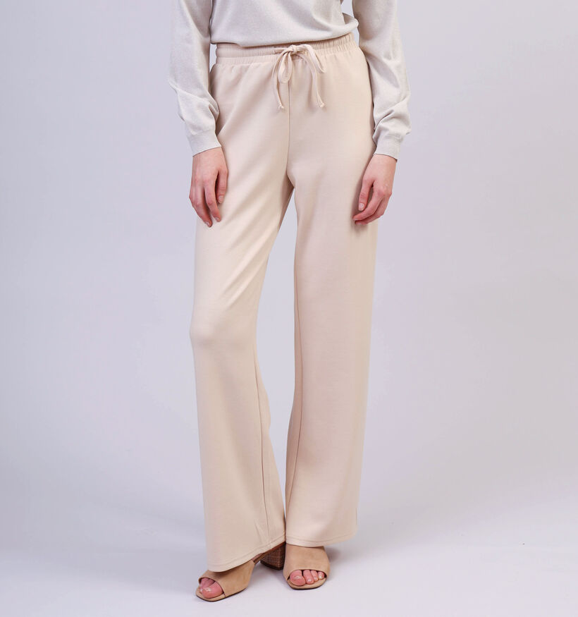 Pieces Talia Pantalon de jogging en Beige pour femmes (357376)