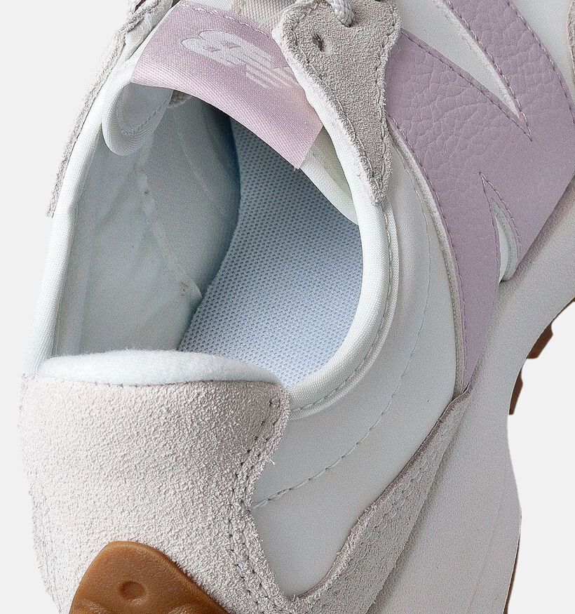 New Balance WC 327 Baskets sportives en Blanc pour femmes (359237) - pour semelles orthopédiques