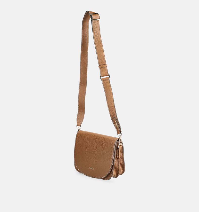 Crinkles Bruine Crossbodytas voor dames (381709)