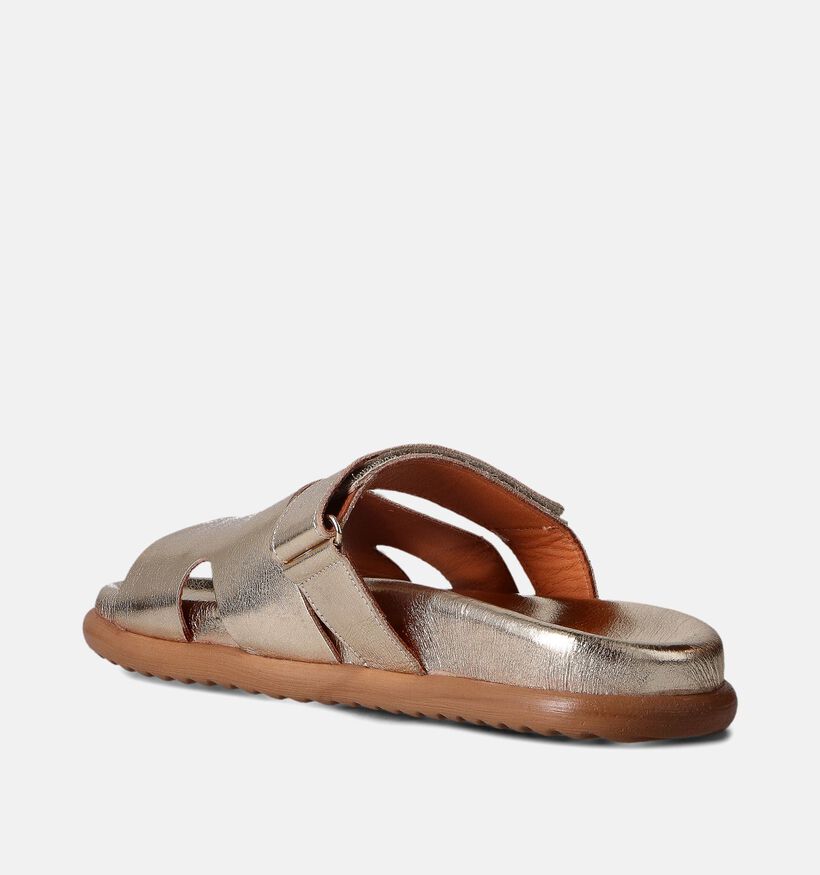 Tango Lilia 1 Nu-pieds plates en Or pour femmes (363079)
