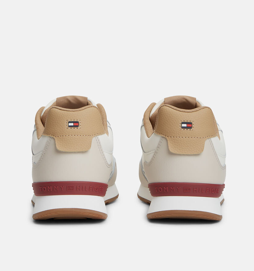 Tommy Hilfiger Light Eva Runner Chaussures &agrave; lacets en Blanc pour hommes (374914) - pour semelles orthop&eacute;diques