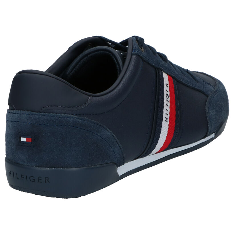 Tommy Hilfiger Corporate Chaussures à lacets en Bleu en cuir (296045)