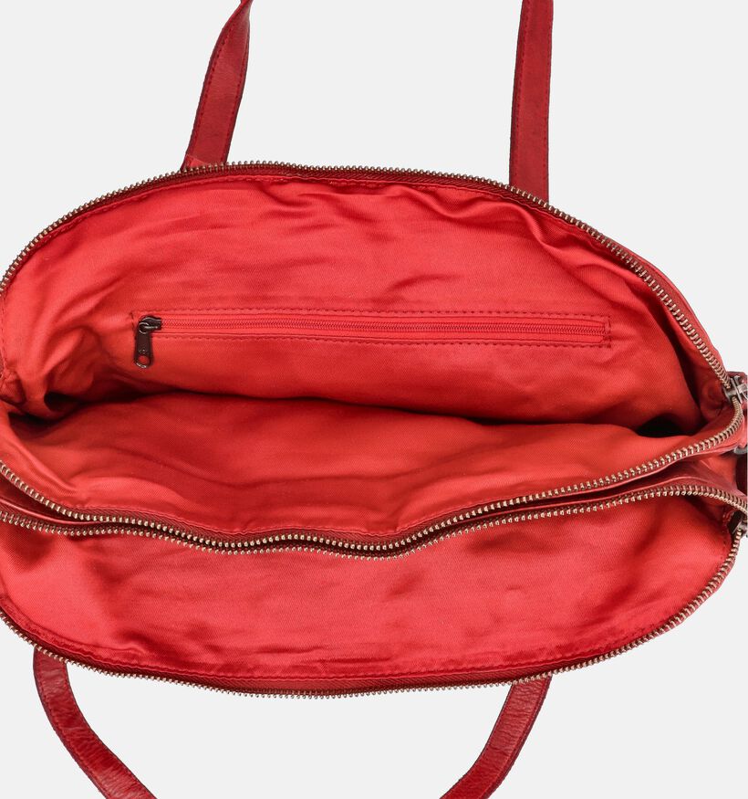 Bear Design Sac &agrave; Bandouli&egrave;re en Rouge pour femmes (365873)