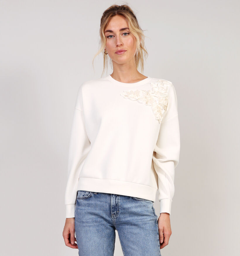 Vila Siffi Sweatshirt en Beige pour femmes (364068)