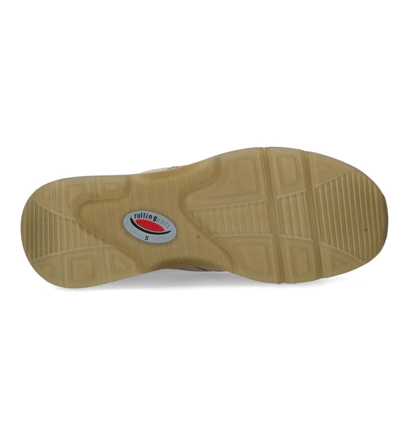 Gabor Rollingsoft Baskets en Beige pour femmes (319983) - pour semelles orthopédiques