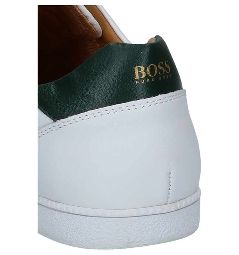 Witte Casual Veterschoenen Hugo Boss Rumba Tenn in kunstleer (237088)