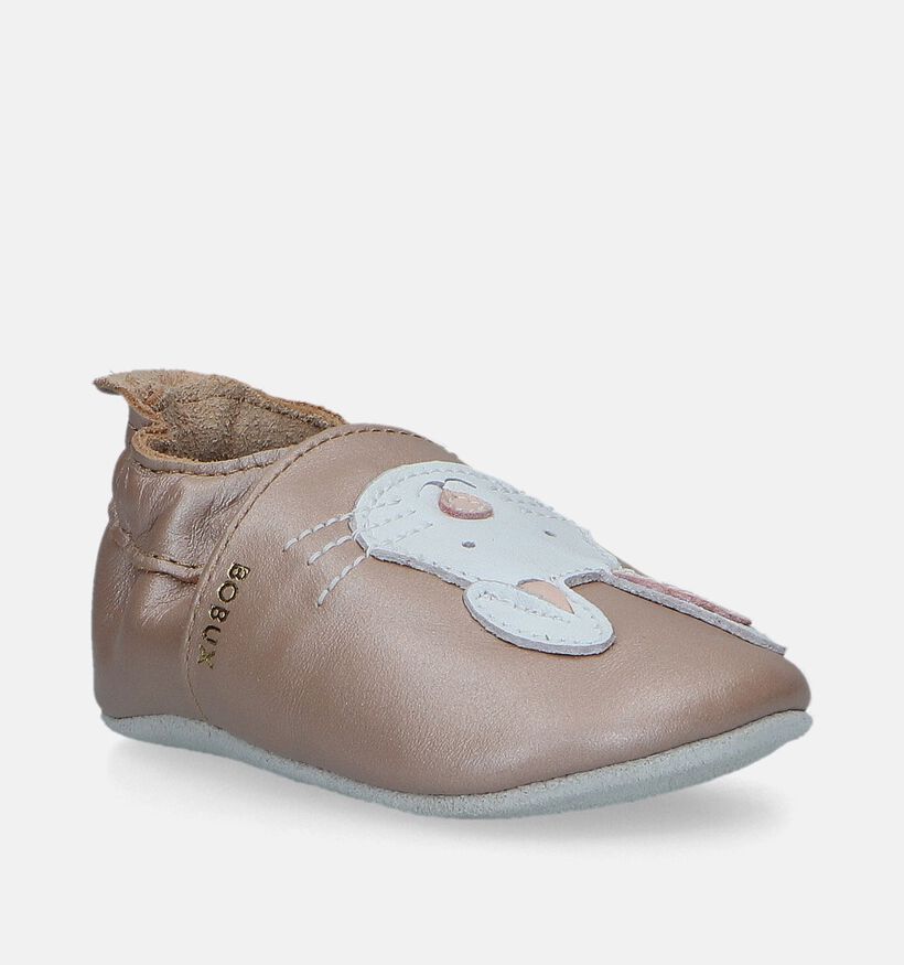 Bobux Rabbit Chaussons pour bébé en Or pour filles (294788)