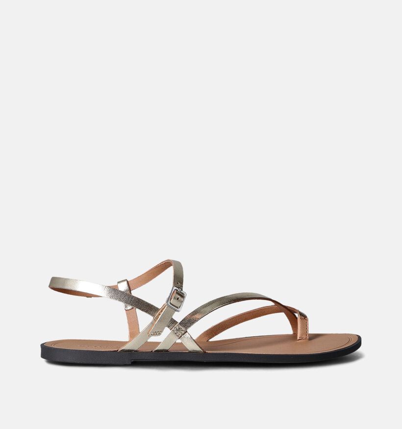 Vagabond Shoemakers Tia 2.0 Gouden Sandalen voor dames (355468)