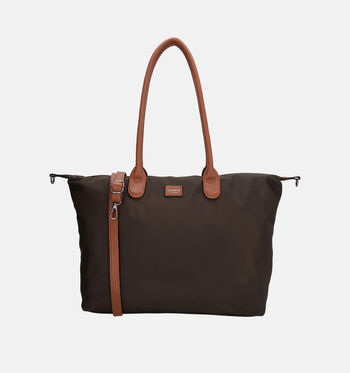 Charm London Cabas Noir/Marron/Vert