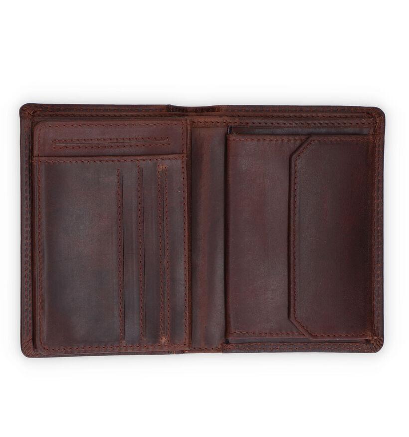Maverick Portefeuille en Marron pour hommes (358813)