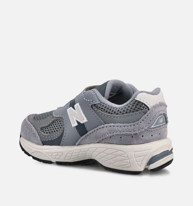 New Balance 2002 Grijze Sneakers voor jongens, meisjes (366180) - geschikt voor steunzolen
