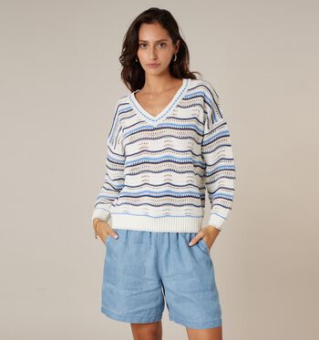 Deeluxe Original Truien Oranje/Blauw