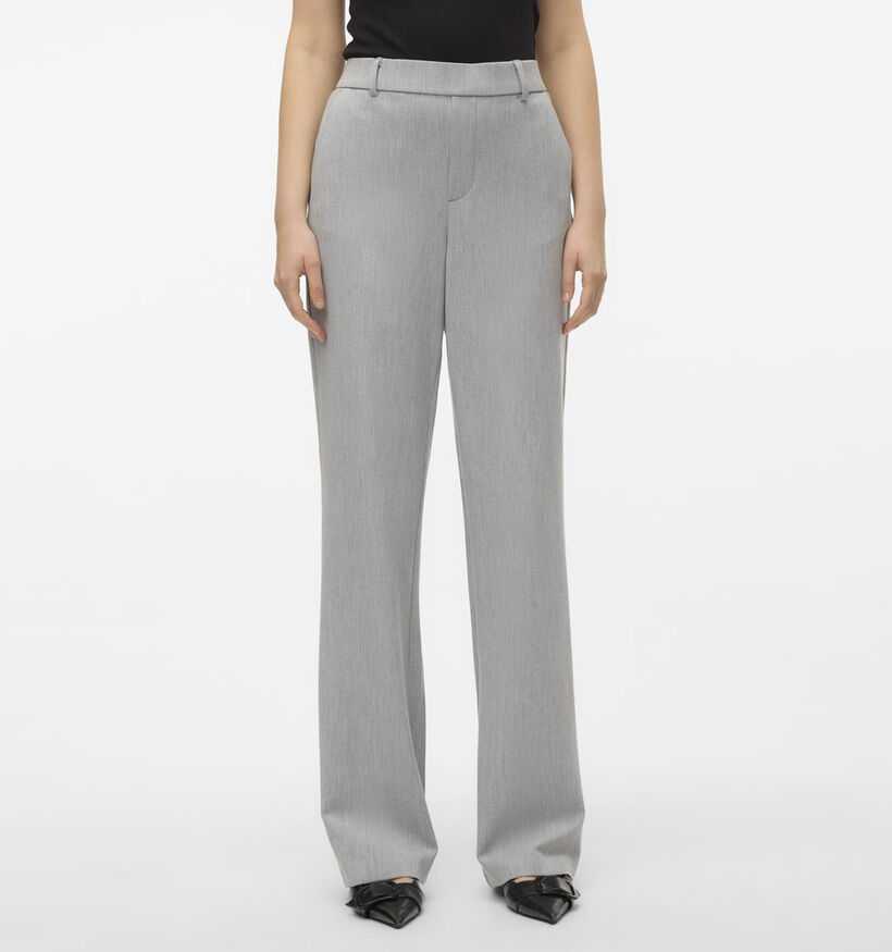 Vero Moda Maya Pantalon habillé en Gris L32 pour femmes (352124)