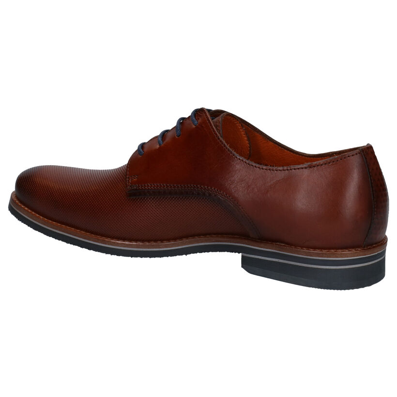 Van Lier Chaussures classiques en Bleu en cuir (283345)