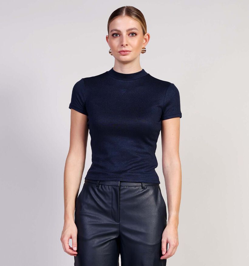 Guess Donkerblauwe T-Shirt Guess Donkerblauwe T-Shirt voor dames (364391)