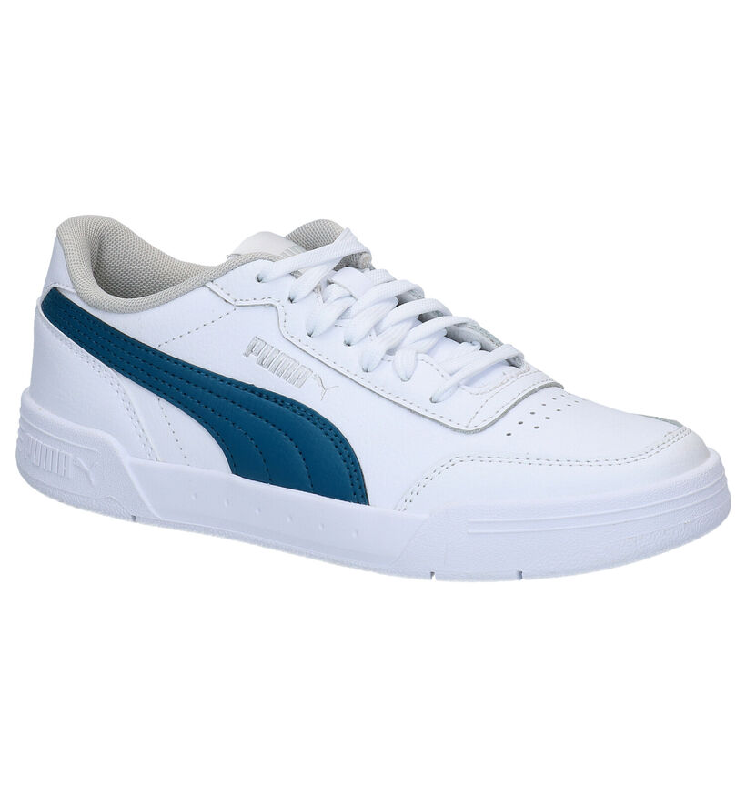 Puma Caracal Witte Sneakers in leer (276757)