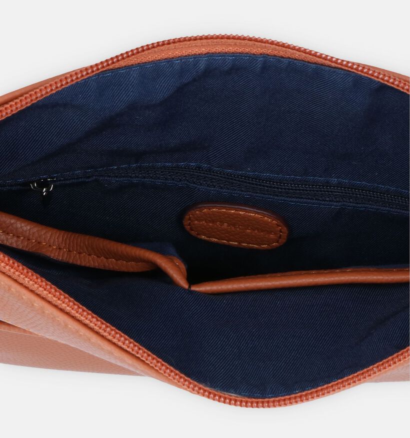 Laurent David Nos 005 Cognac Crossbody Tas voor dames (337072)