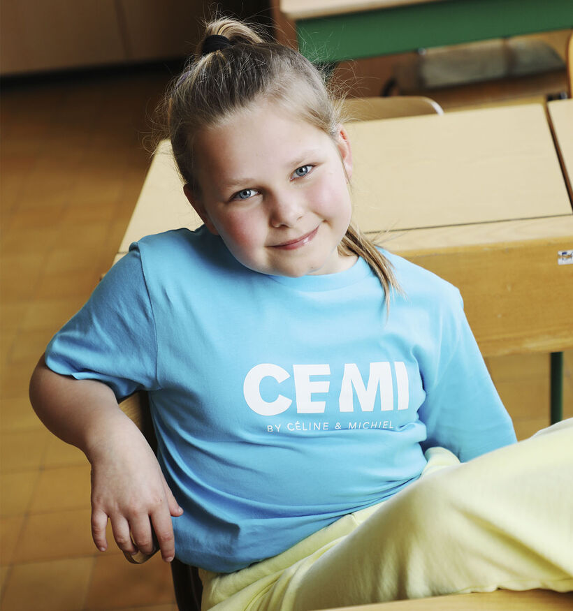 CEMI Mini Creator T-shirt en Bleu pour filles, garçons (346552)