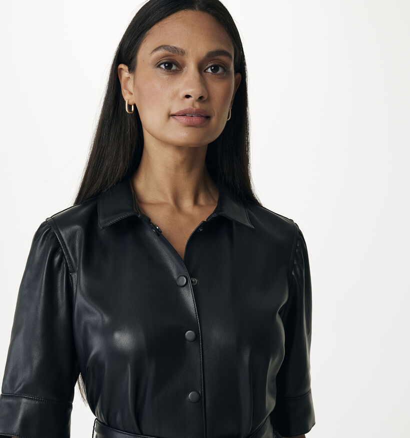 Mexx Robe chemise en Noir pour femmes (331490)