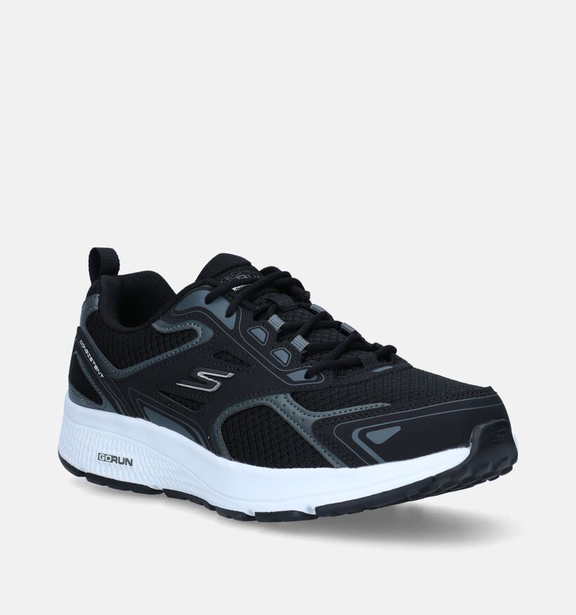 Skechers Gorun Consistent Zwarte Sneakers voor heren (326204) - geschikt voor steunzolen