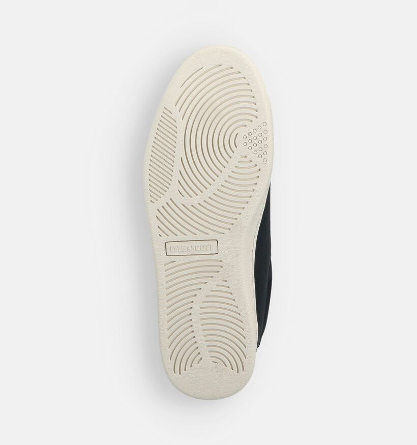 Lyle & Scott Elgin Donkerblauwe Veterschoenen voor heren (362623) - geschikt voor steunzolen