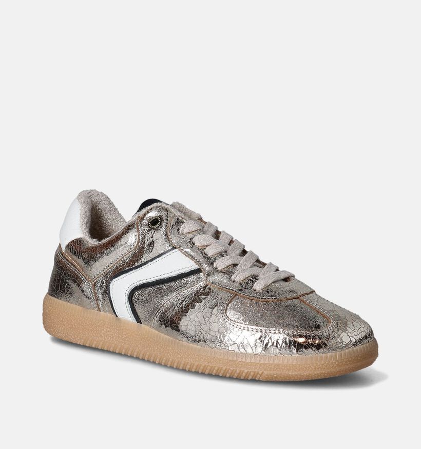 Verbenas Sora Breck Gouden Sneakers voor dames (366072) - geschikt voor steunzolen